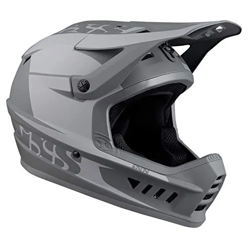 IXS Helmet XACT EVO Grey-Graphite SM (53-56 cm) Casco, Adulti Unisex, Nero