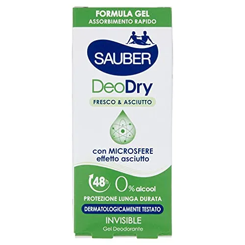 Sauber Deodorante Deodry Gel, 25ml