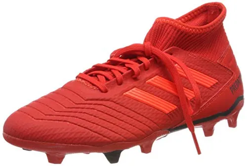 adidas Predator 19.3 Fg, Scarpe da Calcio Uomo, Multicolore (Rojact/Rojsol/Negbás 000), 41 1/3 EU