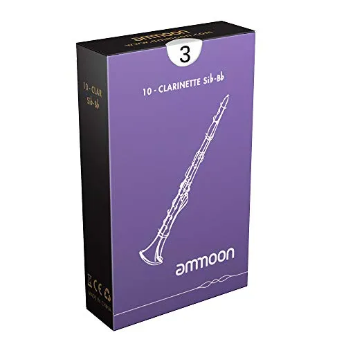 ammoon 10 Ance per Clarinetto in Sib 3.0