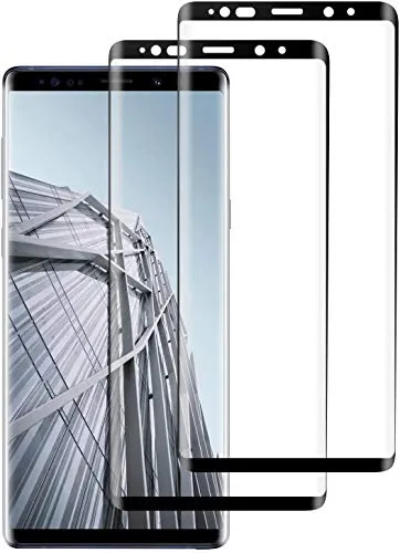 DASFOND Samsung Galaxy Note 9 Pellicola Protettiva, Pellicola Vetro Temperato Schermo Screen Protector con durezza 9H-Anti-Impronte e Anti-Bolle per Samsung Galaxy Note 9 [2-Pack]