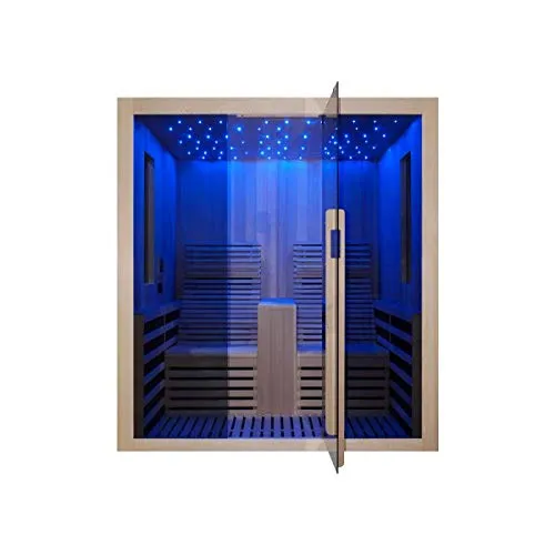 OKESHOP Sauna INFRAROSSI Garbo 2-Persone 180x150x195 cm