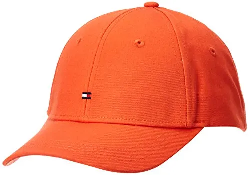 Tommy Hilfiger BB cap Berretto da Baseball, Arancione (Bright Vermillion Sn6), (Taglia Unica: OS) Donna