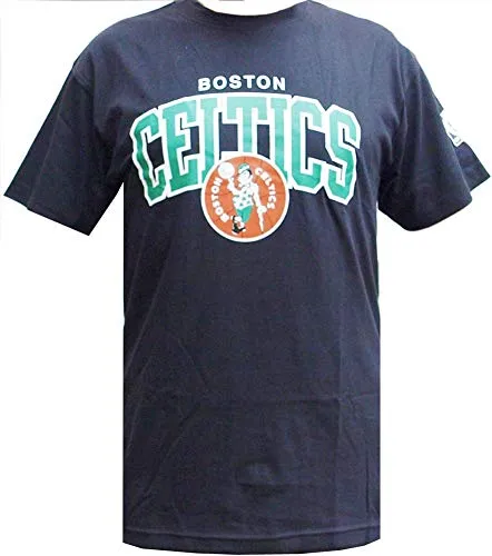 Mitchell & Ness Boston Celtics HWC Arch Logo Tee Black T Shirt T-Shirt Men NBA
