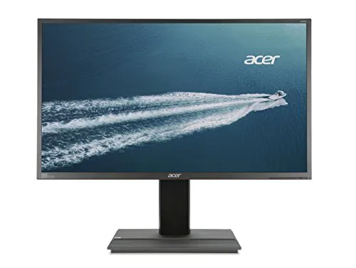 Acer B326Hkymjdpphz Monitor da 32", Display IPS 4 K Ultra HD (3840 x 2160), 60 Hz, 16:9, 350 cd/m2, Tempo di Risposta 5ms, DVI, HDMI, DP, Mini DP, USB 3.0, Speaker Integrati, Regolazione in Altezza