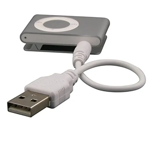 Zogin iPod 3,5mm Convertitore cavo maschio Audio connettore Jack a USB 2.0 - Dati di Sincronizzazione & Ricarica per Apple iPod Shuffle 3/4 / 5/6 / 7 MP3