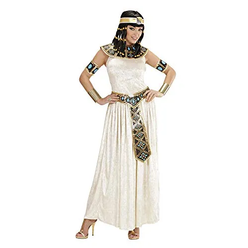 WIDMANN - Imperatrice Egiziana Vestito Collare Cintura Bracciali Costumi Completo 231, M, 8003558327720