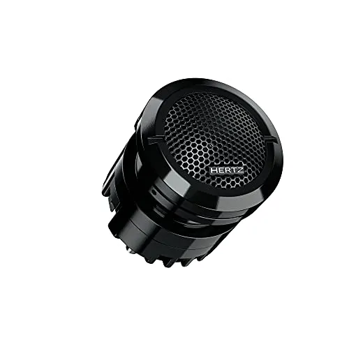 Hertz ST 25K Neo - Coppia di tweeter SPL ad alta efficienza per auto da 25mm con accessori 100W Peak Power