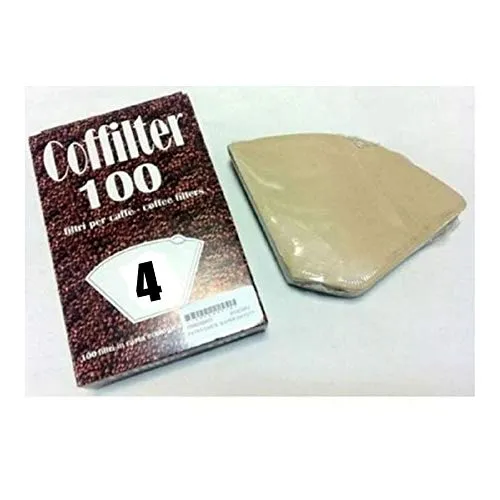 Filtro Caffe' Caffettiera Americana N.4 Scat.100pz