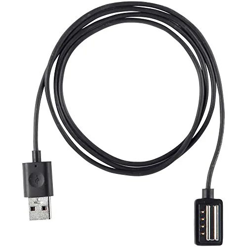Suunto, SS022993000, Cavo USB Magnetico, Unisex - Adulto, Nero, Taglia Unica