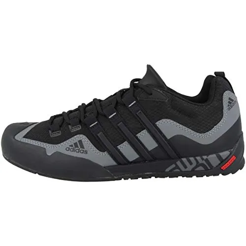 adidasTerrex Swift Solo - Scarpe fitness da esterni uomo, Nero (Black (Black1/Black)), 44 2/3