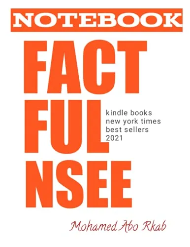 Factfulness.Notebook: Notebook,8.5×11 in,page120,cover colssy,white pages,Factfulness.Notebook
