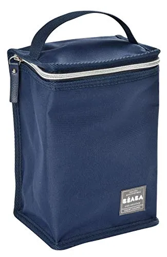 Beaba – Borsa pasto isotermica, blu navy/argento