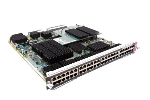 Cisco Catalyst 6500 Series 48-Port 10/100/1000 RJ-45 Express Forwarding 720 Interface Module - network switch components (Wired, Ethernet, Fast Ethernet, Gigabit Ethernet, 356 x 406 x 30 mm, -60 - 3000 m, 0 - 40 °C, -40 - 75 °C)