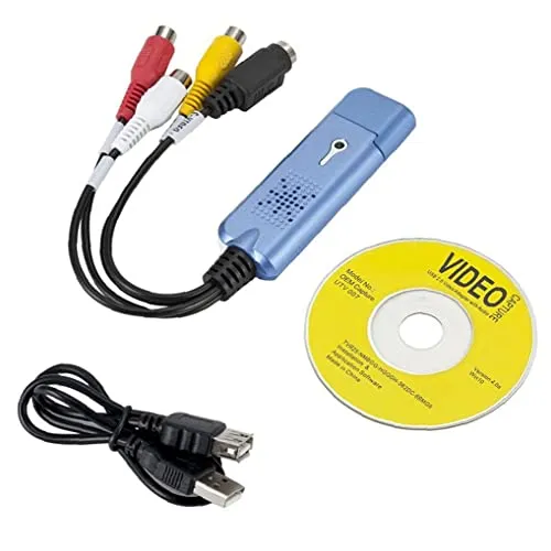 Adattatore di acquisizione audio, dispositivo di acquisizione video USB, scheda di acquisizione convertitore DVD, utilizzato per la conferenza Web, prodotto elettronico