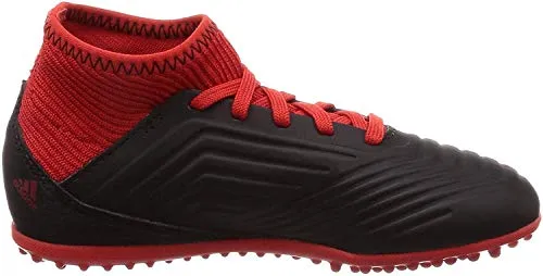 adidas Predator Tango 18.3 Tf, Scarpe da Calcio Unisex-Bambini, Nero Cblack/Ftwwht/Red, 36 EU