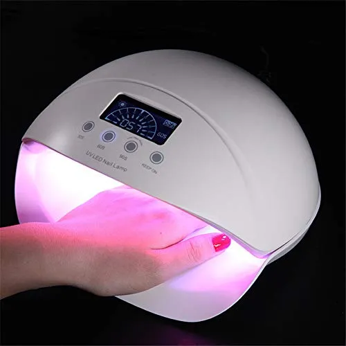 Warm Nail chiodo infrarossi Nail fototerapia Macchina LED Automatica Nail Macchina Sun indolore Luce UV, 50w