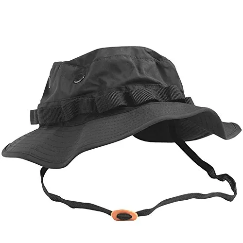 Cappello Militare - Esercito USA - Trilaminat - Nero - Nero, L