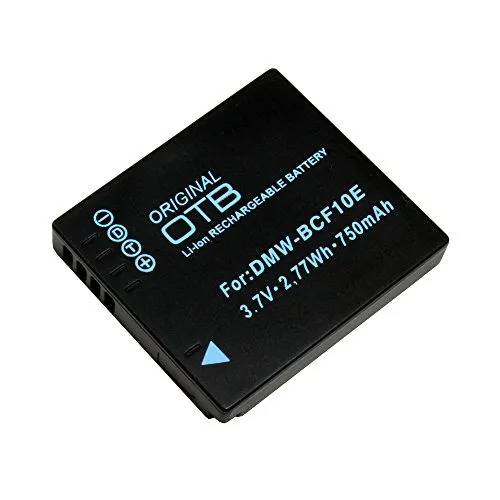 Batteria Per Panasonic Lumix DMC-FS10, 750mAh, Sostituito: DMW-BCF10E, CGA-S106C 