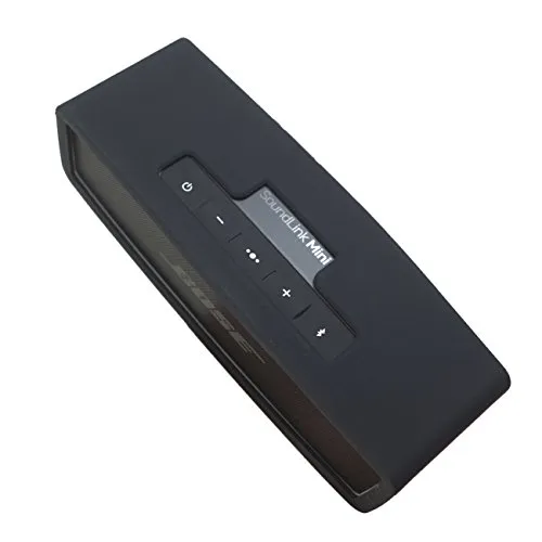 COMECASE Custodia Protettiva in Silicone Morbida per Bose Soundlink Mini/Mini 2 Altoparlante Wireless Portatile Bluetooth - Nero
