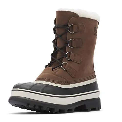 Sorel Caribou Stivali da Neve Impermeabili Uomo, Marrone (Bruno), 41.5 EU