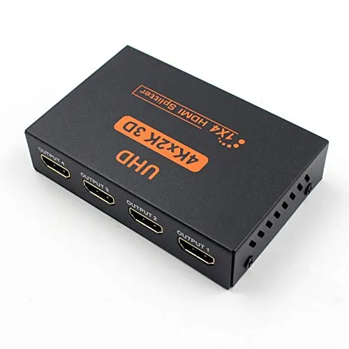 Bianchi 1 in 4 outHD 4K 4 porte 1x4 2160P 3D Hub 1 in 4 out HDMI Splitter