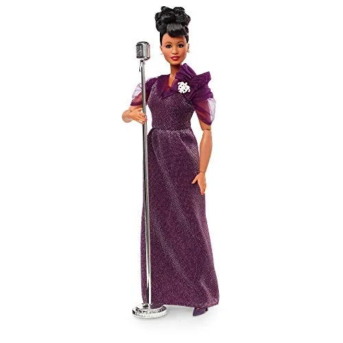 Barbie-​ Inspiring Women, Ella Fitzgerald Bambola da Collezione, Giocattolo per Bambini 6+ Anni, GHT86