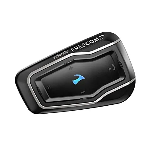 Cardo FRC21003 Scala FREECOM 2-Bluetooth 4.1 - Sistema di comunicazione per moto con audio HD per ciclisti Solo ”fuori produzione”