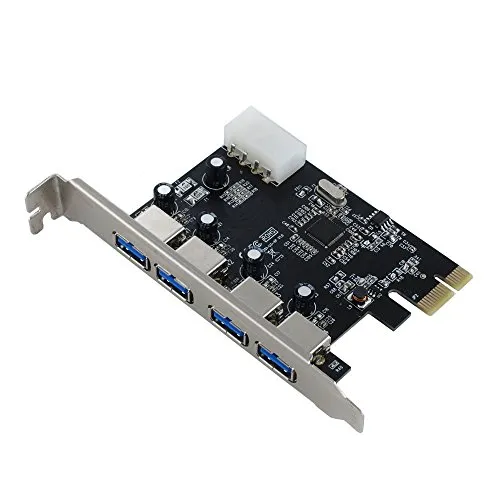 SEDNA - PCI Express USB 3.0 4 con adattatore (4E) - NEC/Renesas 720201 chipset