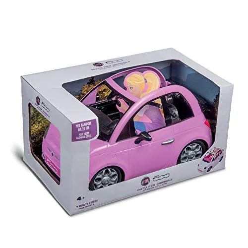 Grandi Giochi- Auto per Bambole, Colore Rosa, GG-00621