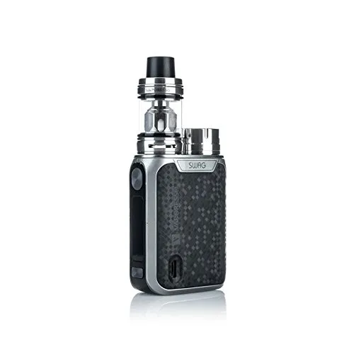 Sigaretta Elettronica Kit Completo Vaporesso Swag NOVITA' 2018 con atomizzatore NRG SE tank mini 80watt (prodotto senza nicotina) (Steel)