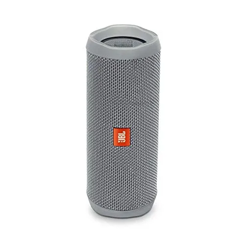 JBL Flip 4 Speaker Bluetooth Portatile – Cassa Altoparlante Bluetooth Waterproof IPX7 – Con Microfono, JBL Connect+ e Bass Radiator, Compatibile con Siri e Google, Fino a 12h di Autonomia, Grigio