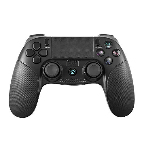 Controller Wireless di gioco per PS4, PowerLead Wireless Gamepad Work per Playstation 4 /Slim/PRO e Playstation 3 Touch Panel Joypad con Dual Vibration Game Remote