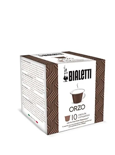 Bialetti Compatibili Nespresso Orzo, 10 capsule