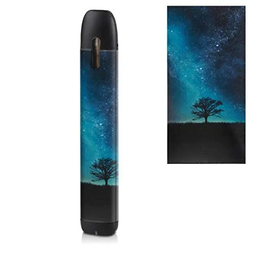 kwmobile Adesivo Skin compatibile con myblu - Sticker sigaretta elettronica - Cover adesiva decorativa in plastica - Natura e spazio
