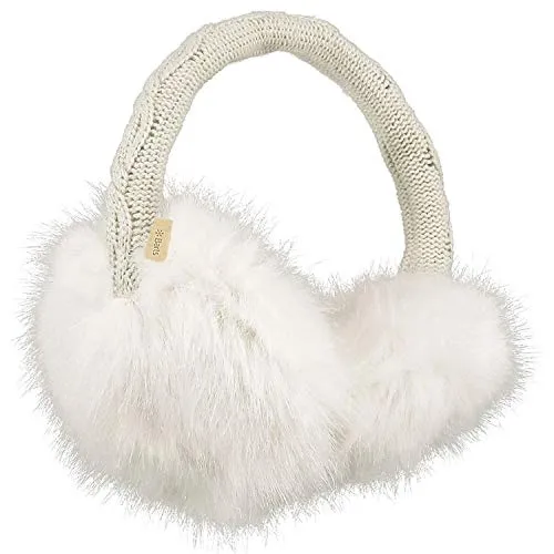 Barts - Fur Earmuffs, Paraorecchie Donna, Bianco (Weiß), Taglia unica (Taglia Produttore: One Size)