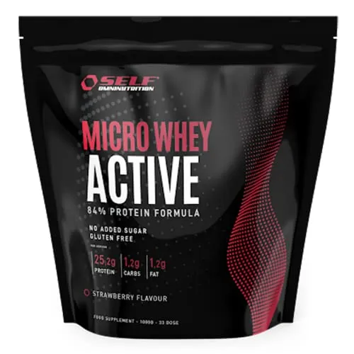 100% Micro Whey Active 1 kg Fragola