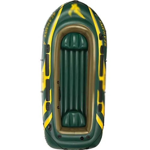 Kayak gonfiabili Kayak sit on top Gommone Addensato Resistente All'usura Per Più Persone, Gommone Pieghevole Da 2/3/4 Persone, Barca Da Pesca Portatile All'aperto ( Color : 9.8FT-3 person-A SET )