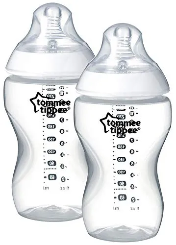 Tommee Tippee Closer to Nature 2 x 340ml Bottles 3m+