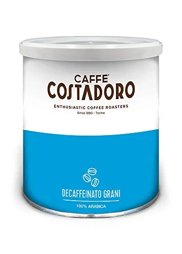 Caffè Costadoro Caffè Decaffeinato Grani 2 Lattine - 500 g