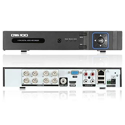 OWSOO 8CH H.264 1080P P2P Network DVR CCTV Sicurezza Controllo di Telefono Email Allarme di Rilevamento del Movimento per Telecamera di Sorveglianza1