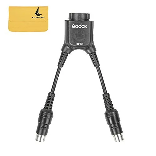 Godox DB-02 Two-in-One Y Pb820 Pb960 pacchetto cavo della batteria migliorando il tempo di Recycle