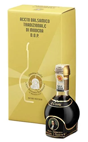 Aceto Balsamico Tradizionale di Modena DOP "Il Conte" - Extravecchio - invecchiato minimo 25 anni - 100 ml