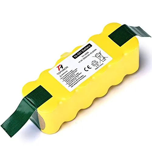 TOPHINON Batteria di Ricambio Ni-MH 3000mAh 14.4V per Aspirapolvere Roomba 500 510 520 530 532 540 545 550 552 555 560 570 580 581 600 610 620 630 650 660 700 760 770 780 790 800 870 880