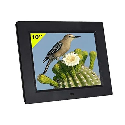 New Majestic DF-810 HD MP3 cornice per foto digitali 25,4 cm (10") Touch screen Nero