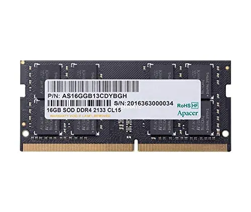 Apacer memoria ram SO-DIMM 16 GB DDR4 – 2133