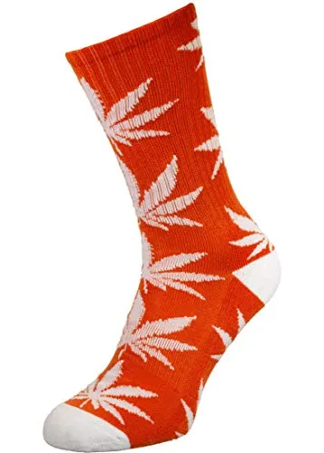 HUF Plantlife Calza mandarin red