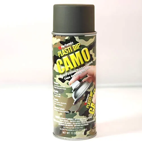 Plasti Dip Camo - Pellicola spray, colore verde opaco, bomboletta da 325 ml