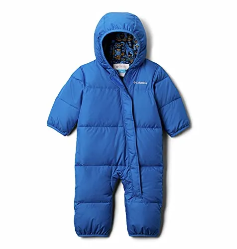 Columbia Snuggly Bunny Bunting, Tuta da Sci Unisex-Bimbi 0-24, Blu (Night Tide Camo Critter), 3/6