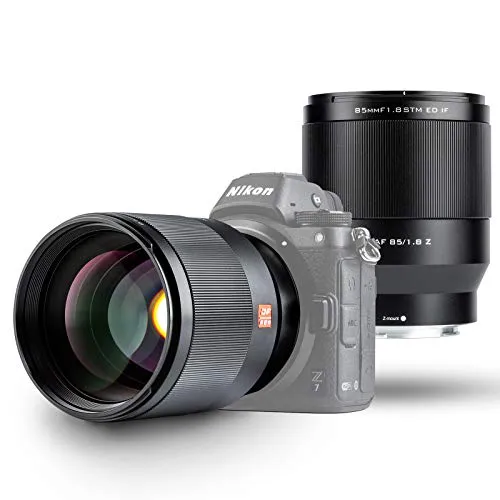 VILTROX AF 85 mm F1.8 STM full frame Auto Focus Prime Obiettivo Ritratto per fotocamere Nikon Z Mount Z5 Z6 Z7 Z6 II